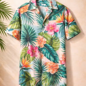 Image de la chemise fleurie